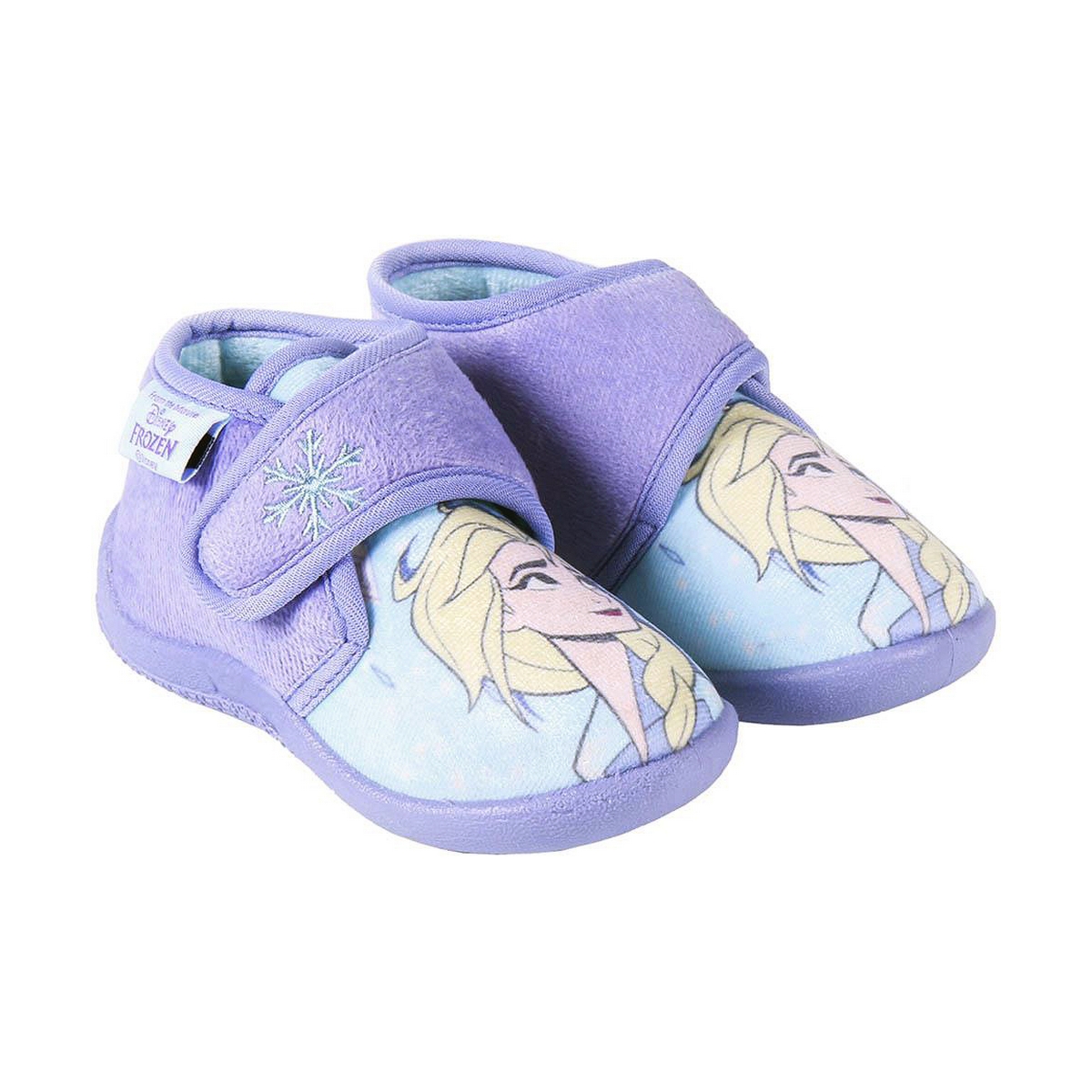 3D Hišnimi Copati Frozen Lila